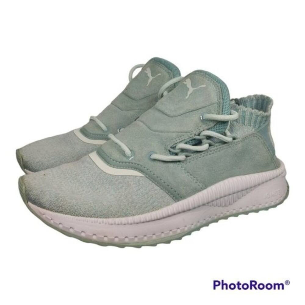 Puma TSUGI Shinsei Evo Women's Running Shoes Light Green Size 7.5